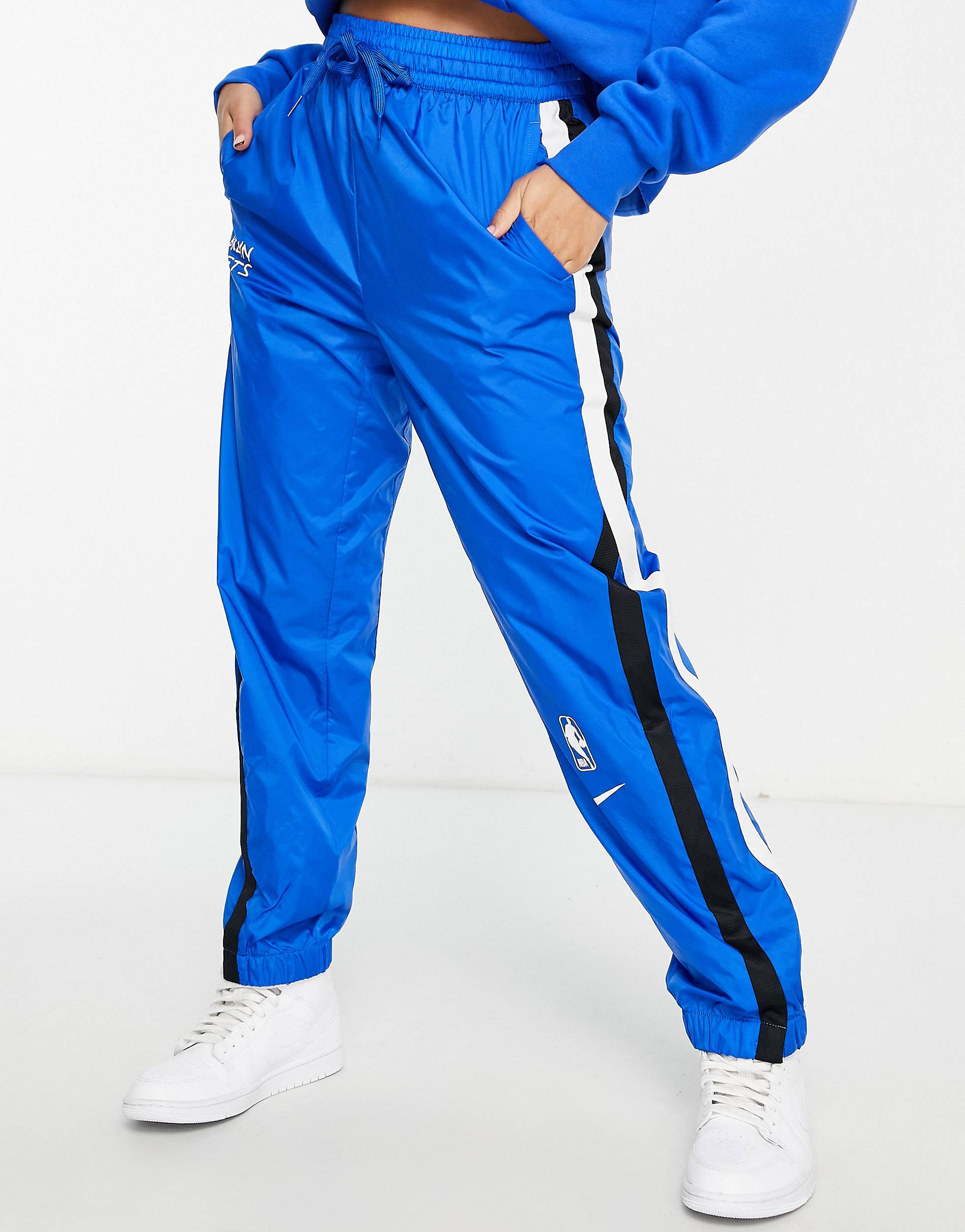 Синие спортивные джоггеры Nike Basketball NBA Brooklyn Nets nba basketball brooklyn basketball hoodie