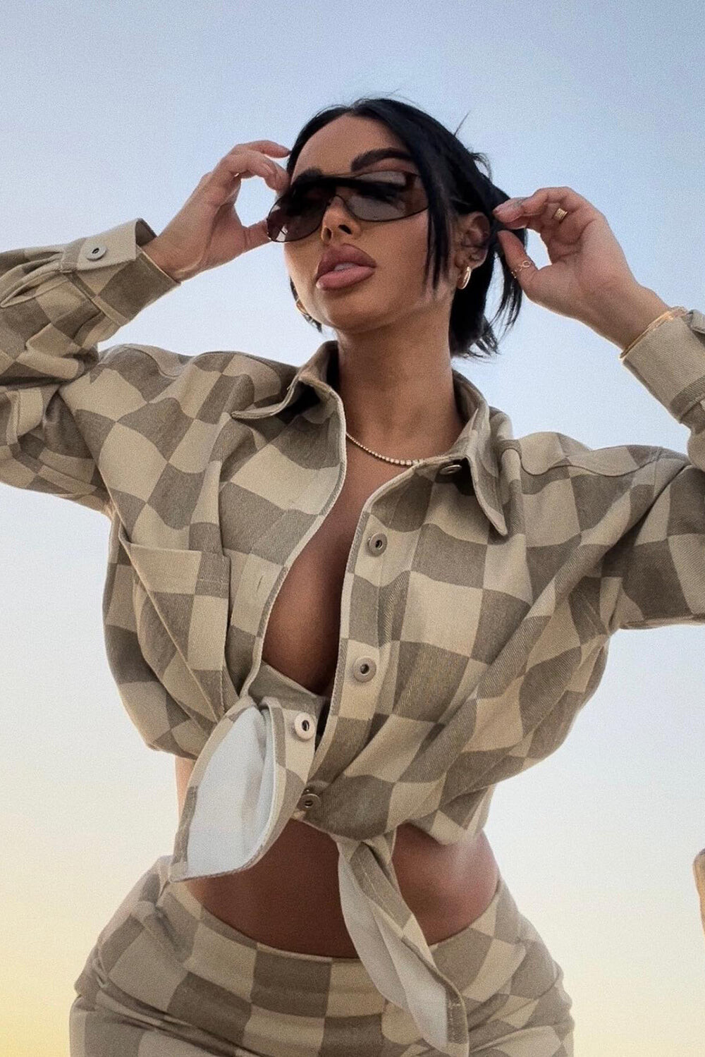 

Юбка Fashion Nova 81178SK, серо-коричневый