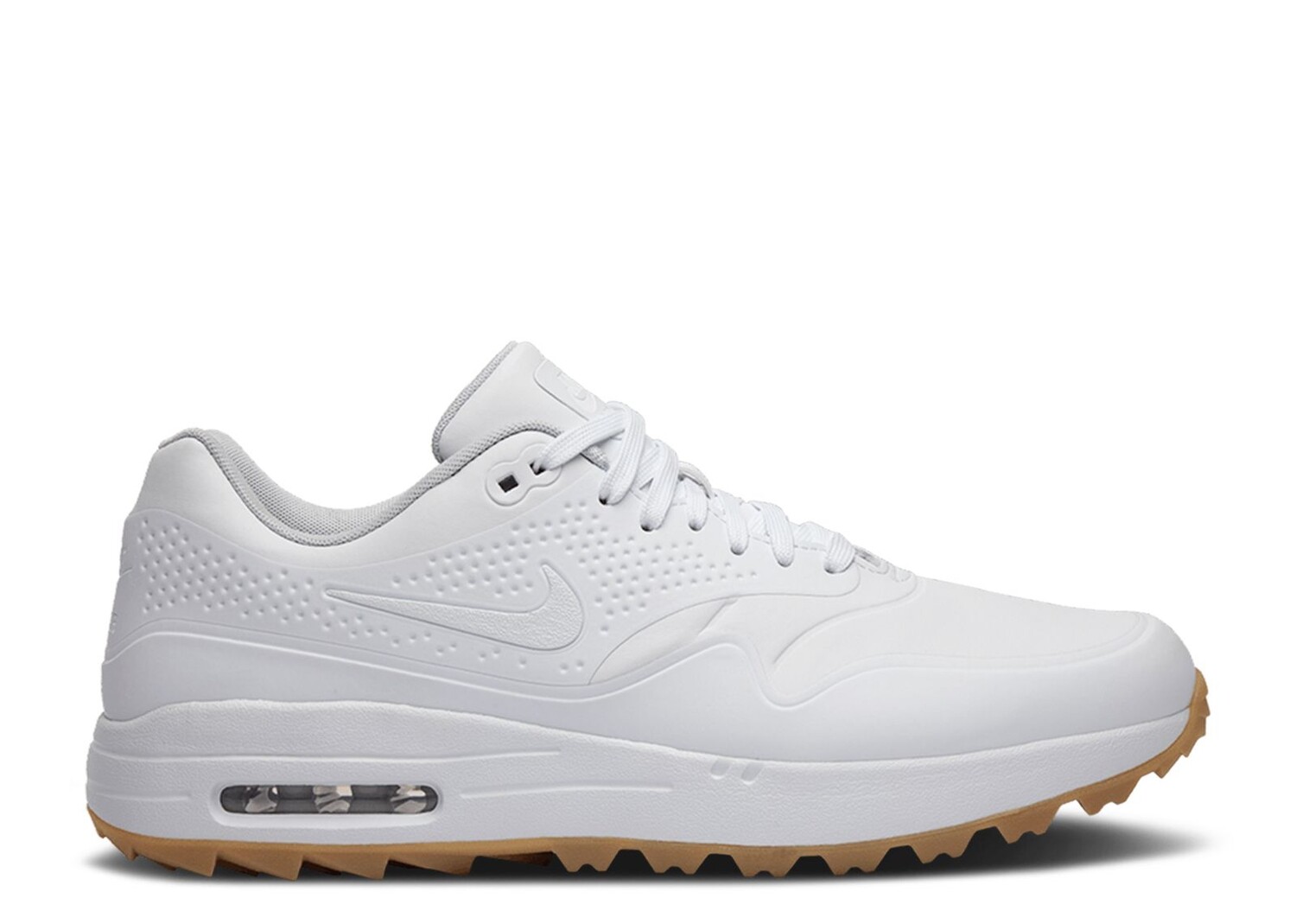 

Кроссовки Nike Air Max 1 Golf 'White Gum - White Swoosh', белый