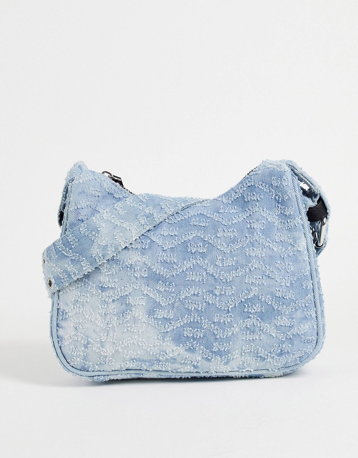 

Сумка через плечо ASOS DESIGN 90-х из потертого денима