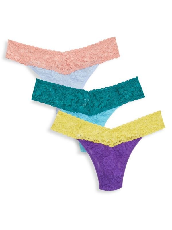 

3 пары кружевных стрингов Hanky Panky