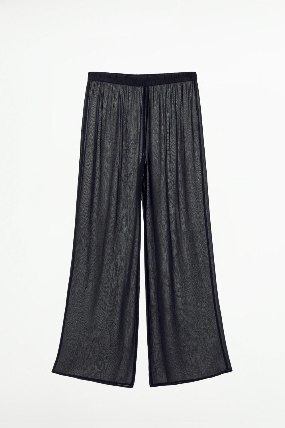 

Брюки Zara Semi-sheer, черный