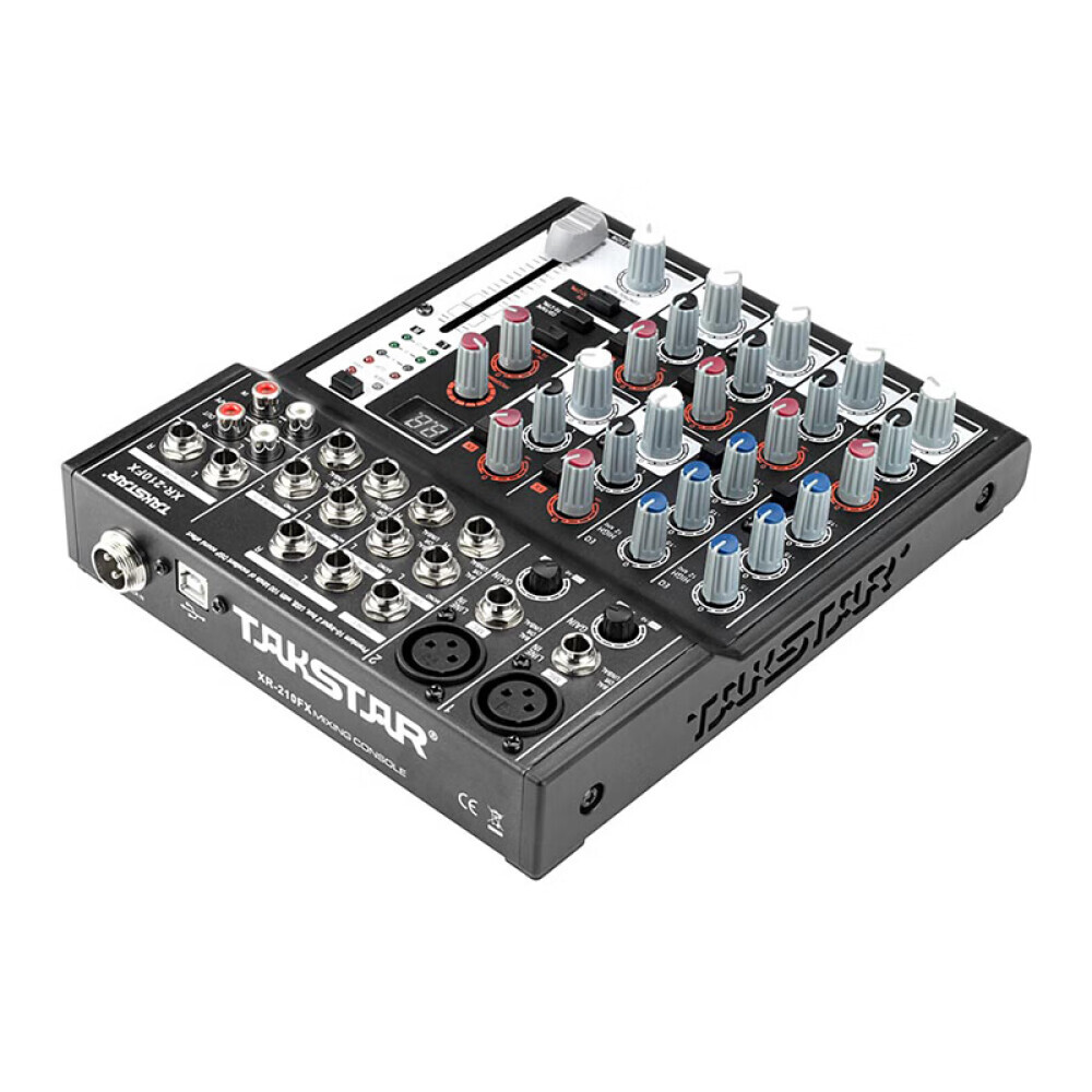 

Микшер профессиональный Takstar XR-210FX 10-канальный с эффектом