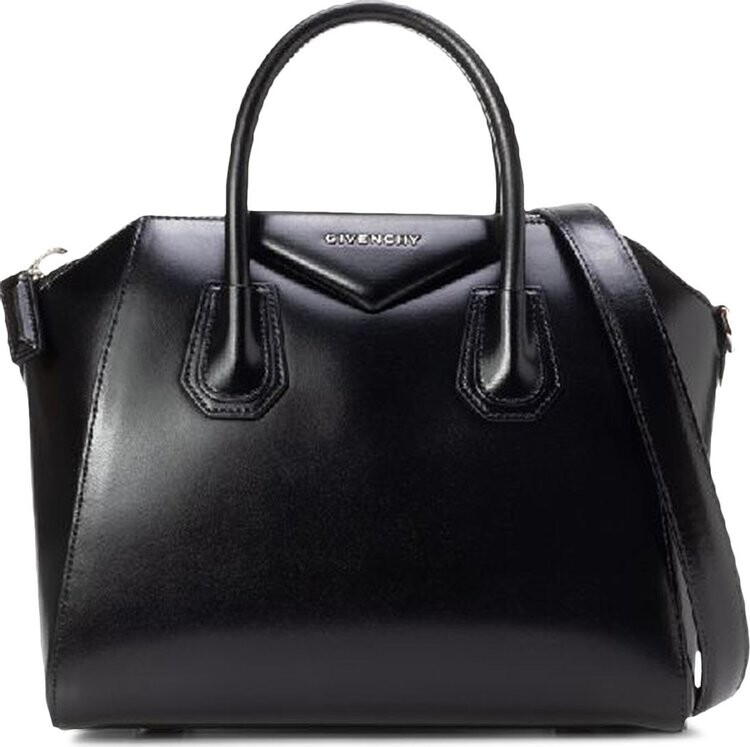 

Сумка Givenchy Small Antigona Bag In Leather Black, черный