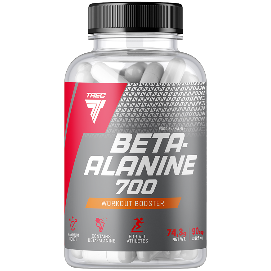 trec nutrition beta alanine 700 90 капс Trec Beta Alanine биологически активная добавка, 90 капсул/1 упаковка