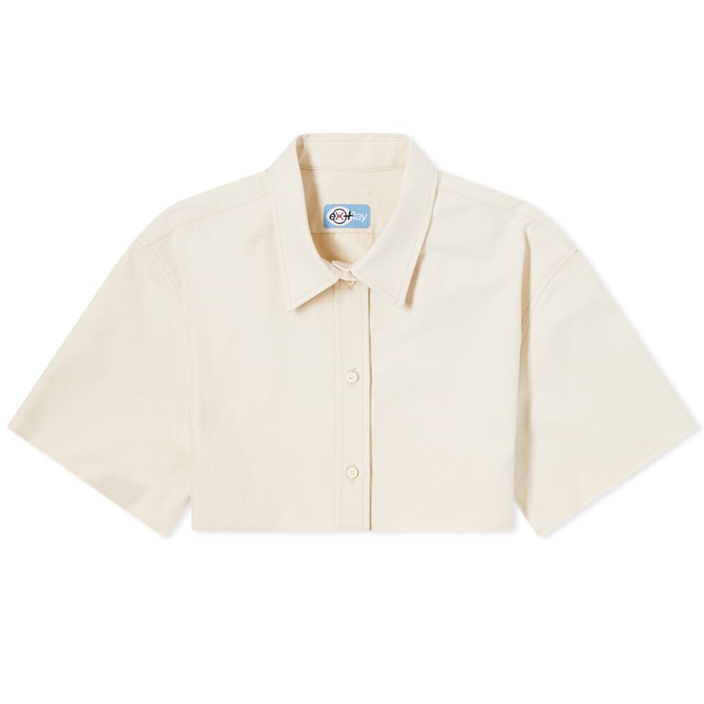 

Рубашка Heron Preston Ex-Ray Canvas Crop Shirt