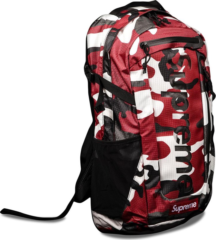 Рюкзак Supreme Backpack Red Camo, красный