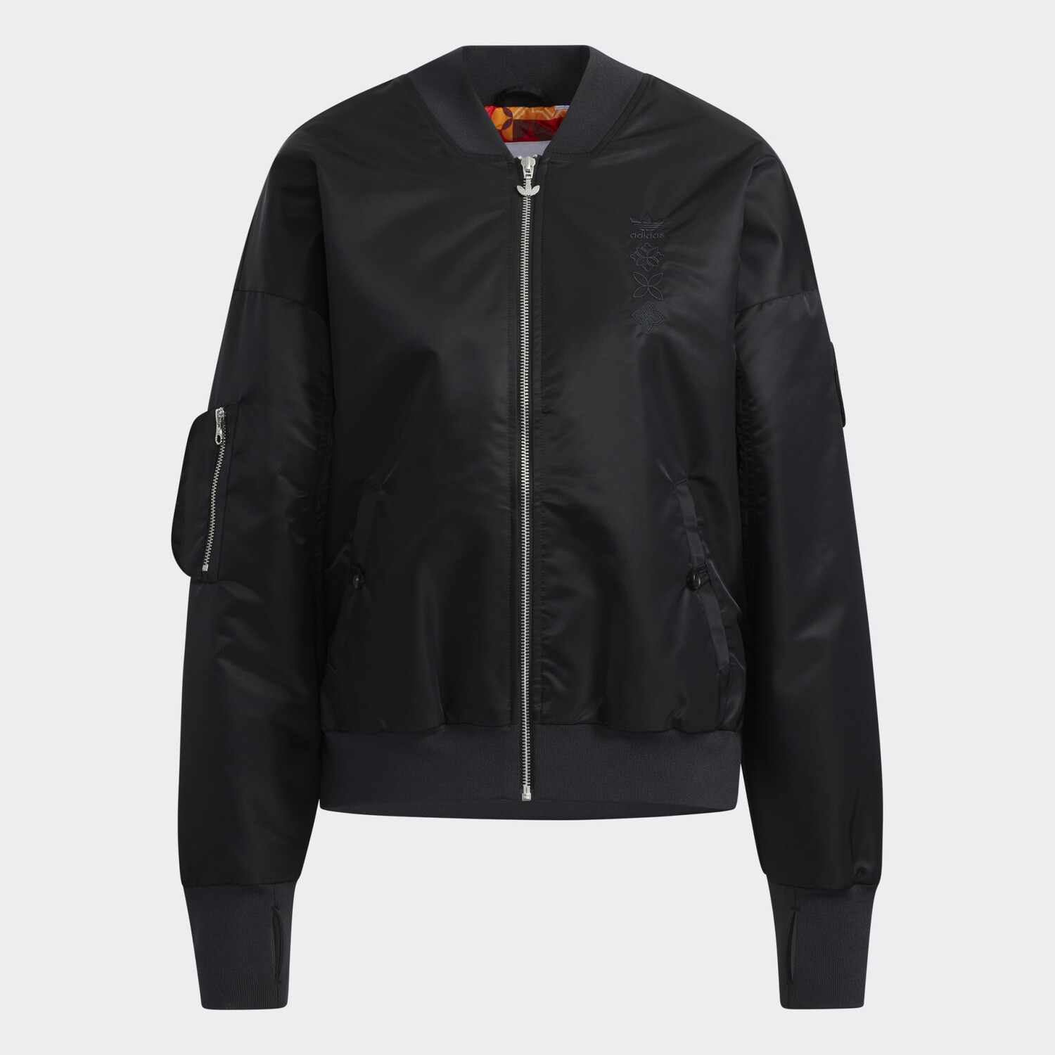 

Куртка-бомбер Adidas Originals CNY, черный