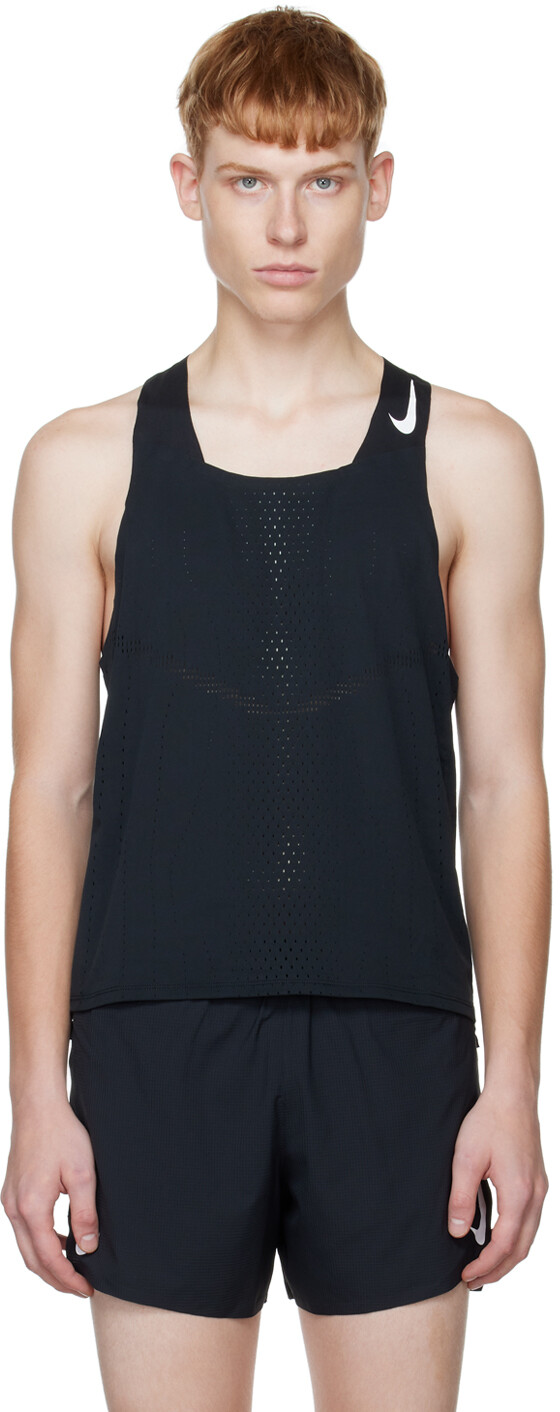 

Черная майка Dri-FIT ADV Aeroswift Nike