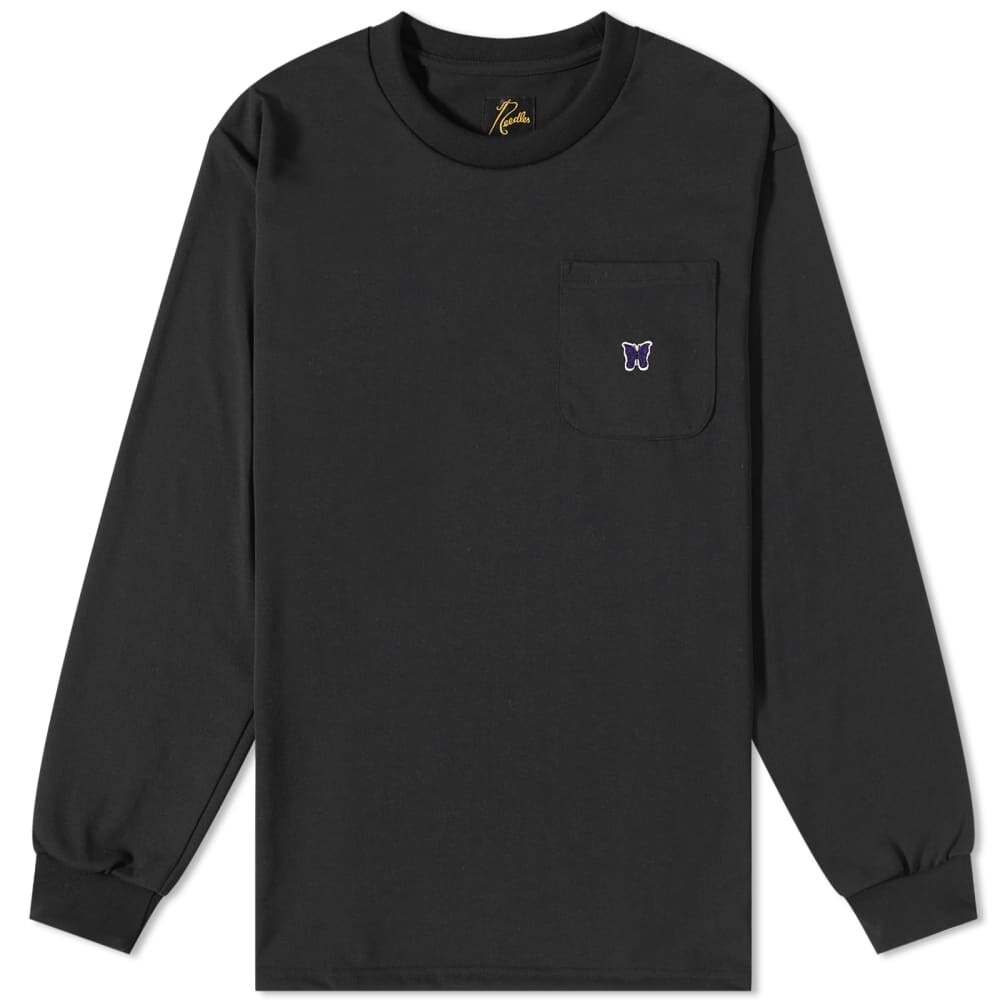 

Футболка Needles Logo Long Sleeve Tee, Черный