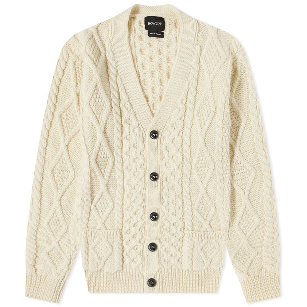 

Джемпер Howlin' Blind Flowers Cable Cardigan, Серый