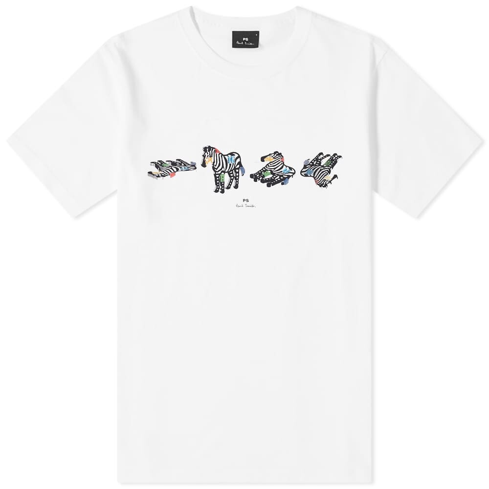 

Футболка Paul Smith 4 Zebras Tee