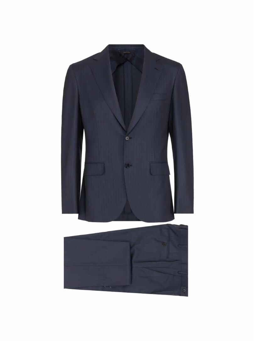 

Шерстяной костюм в полоску Brioni