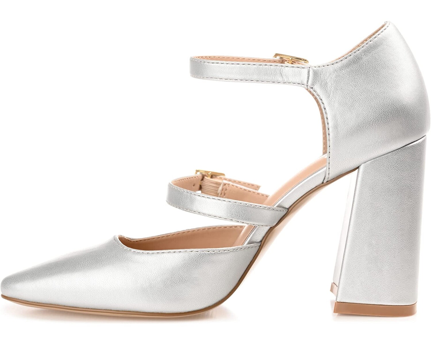 

Туфли на каблуках Isadorah Pump Journee Collection, серебро