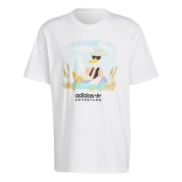 

Футболка Adidas Originals Adventure Graphic Tee HZ1145, белый