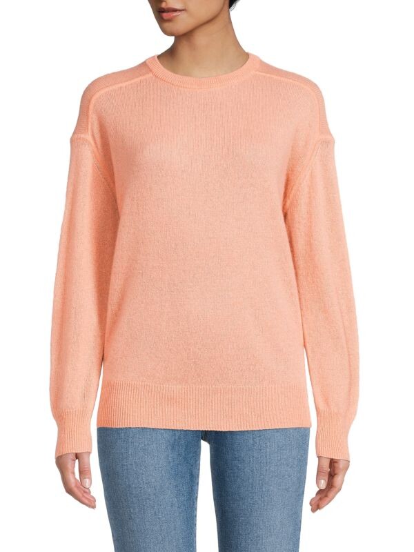 

Базовый кашемировый свитер с круглым вырезом 360 Cashmere Papaya
