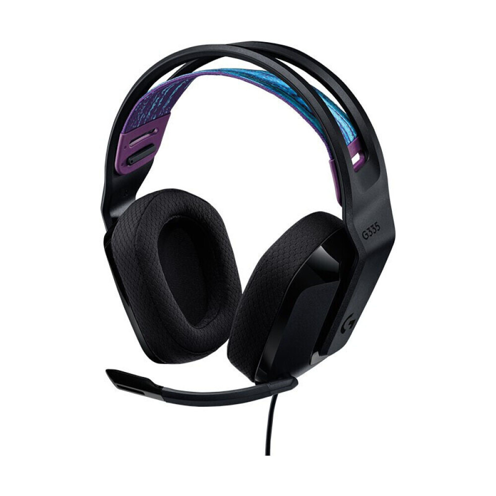 

Гарнитура игровая Logitech G335 с шумоподавлении, черный