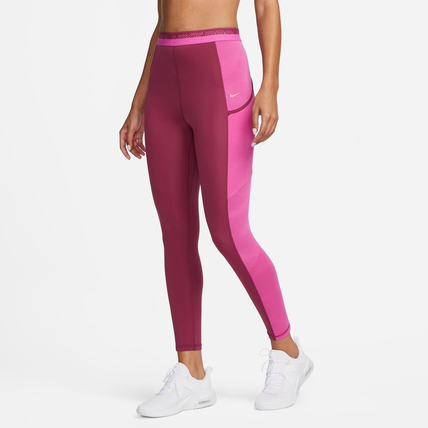 

Тайтсы для тренинга Nike Pro Dri-FIT, темно-розовый