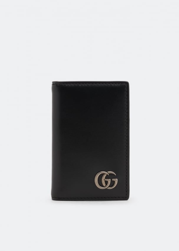 

Картхолдер GUCCI GG Marmont card case, черный