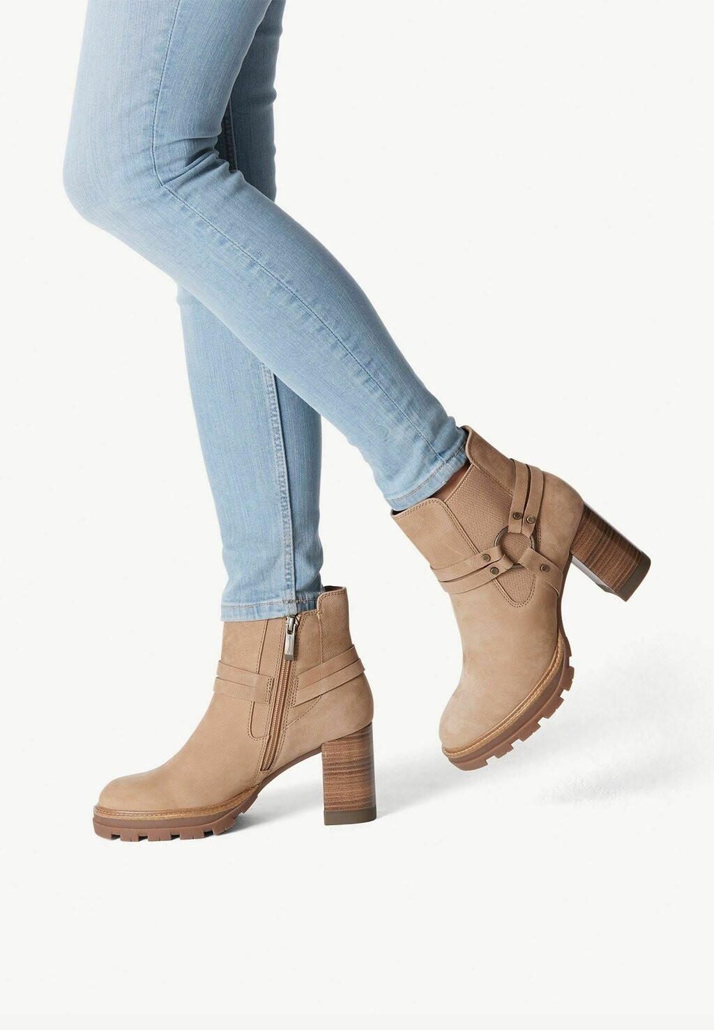

Ботинки Tamaris, цвет camel