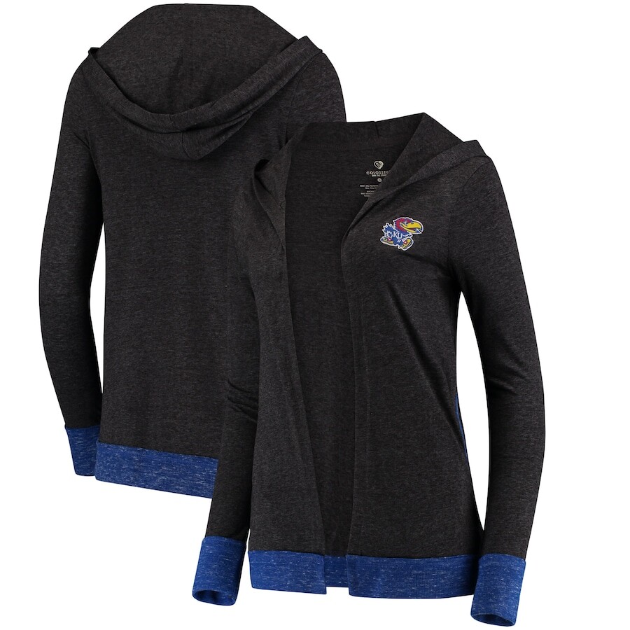 

Кардиган Colosseum Kansas Jayhawks, угольный