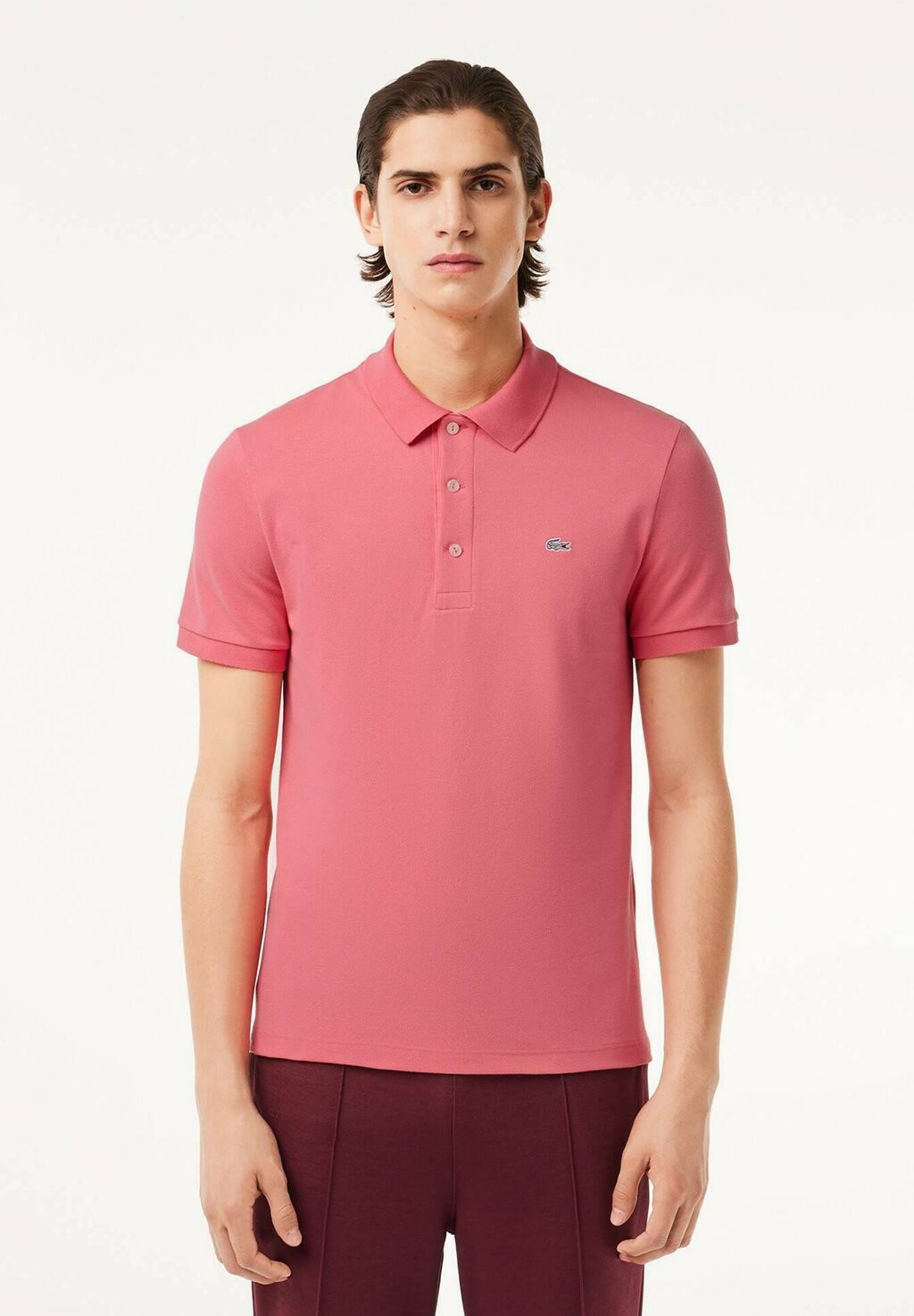 

Рубашка поло Lacoste, розовый