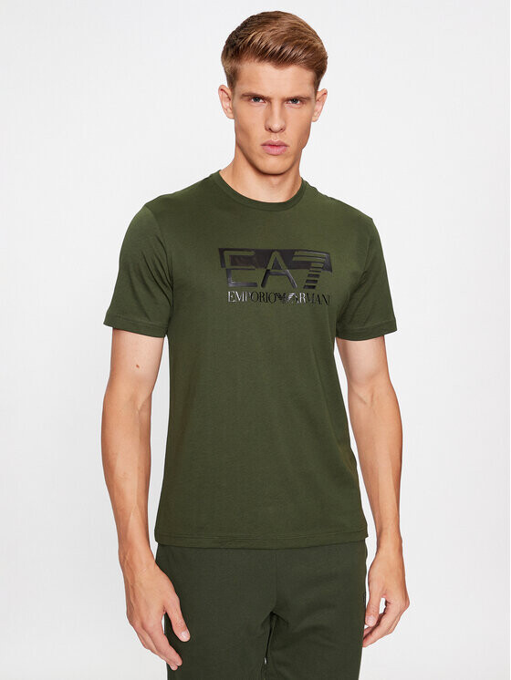 

Футболка стандартного кроя Ea7 Emporio Armani, зеленый