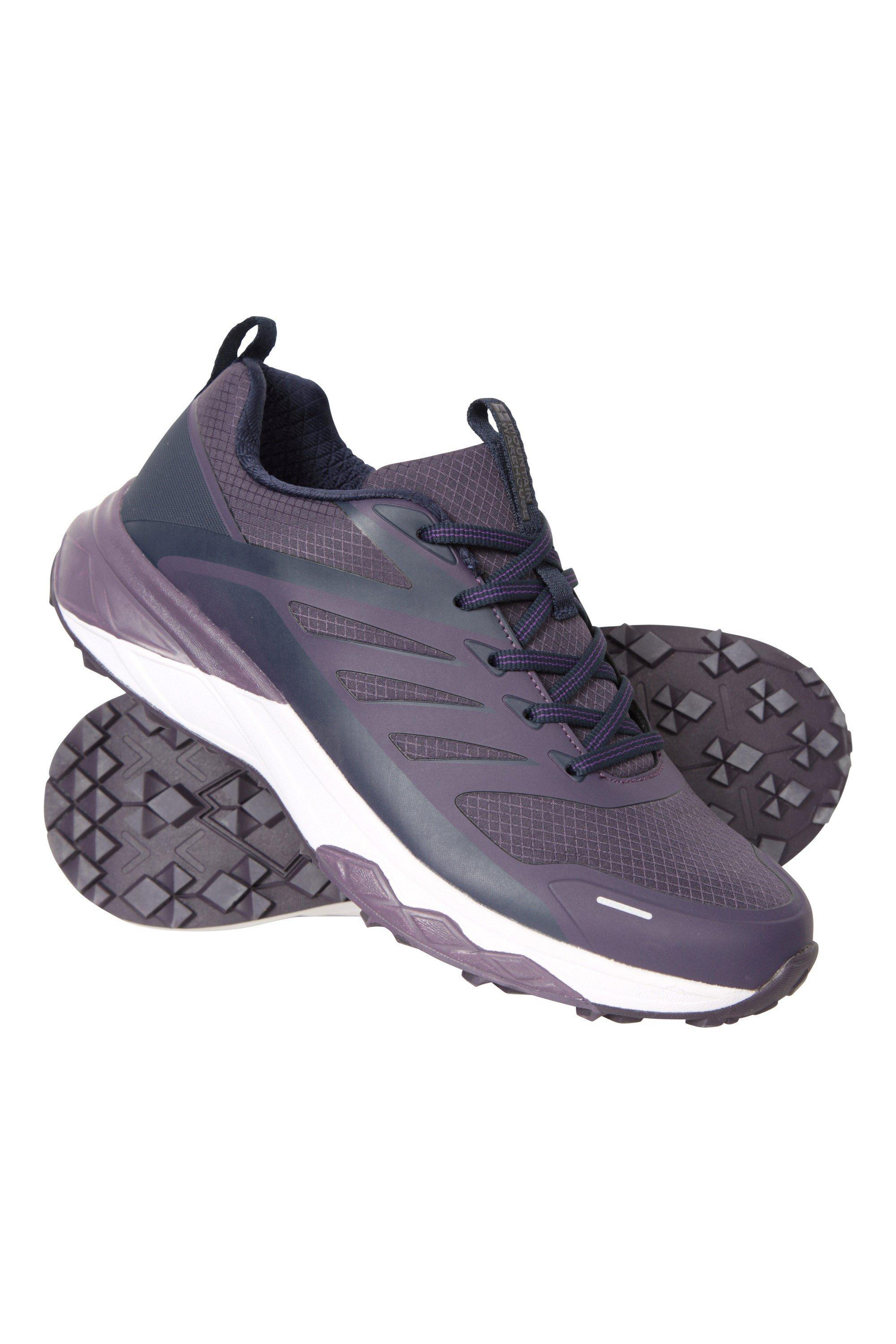 цена Спортивные кроссовки Fleet Running Shoes Breathable Mesh Trainers Mountain Warehouse, фиолетовый