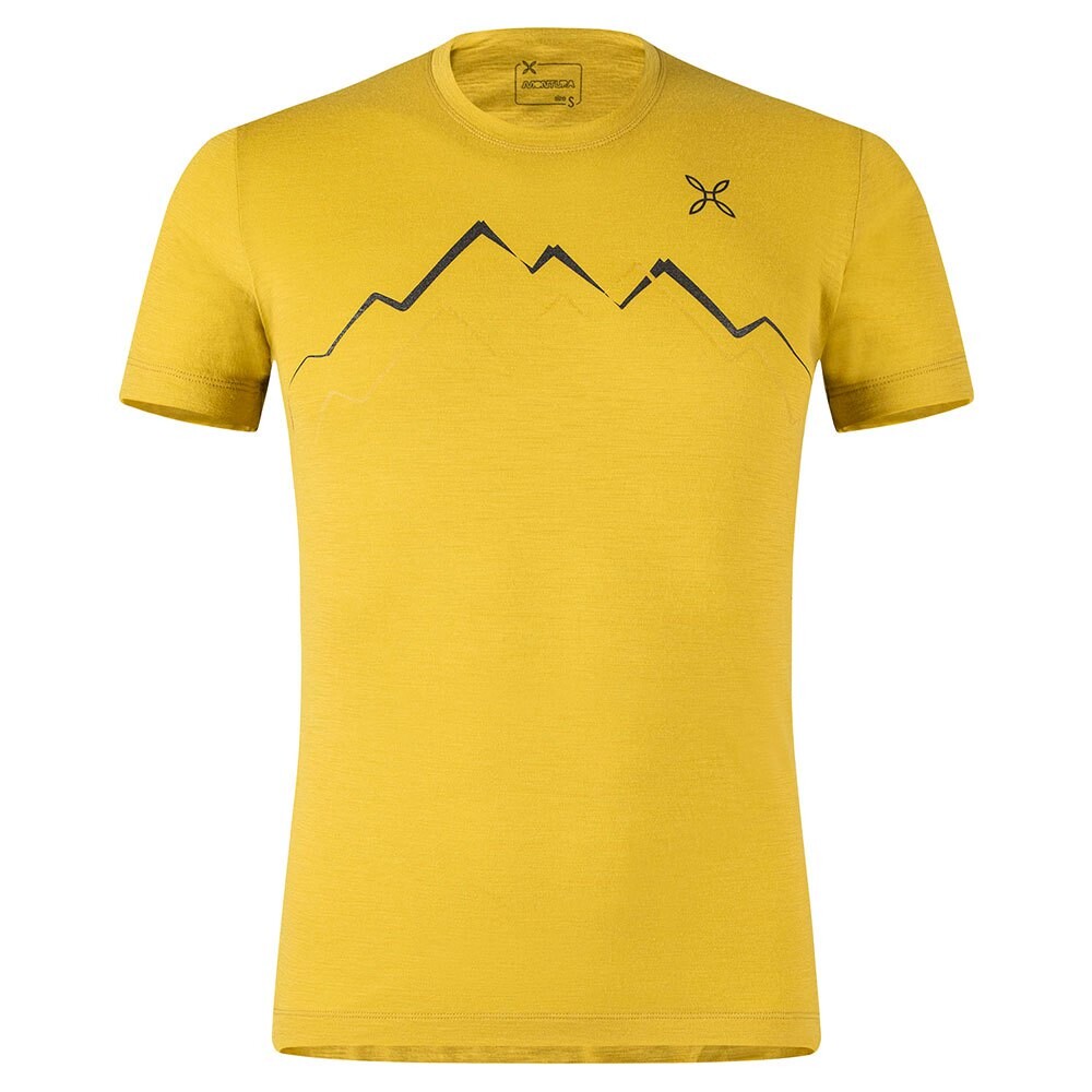 

Футболка Montura Merino Skyline, желтый