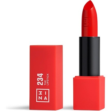 

Макияж The Lipstick 234 Светло-красный с витамином Е и маслом ши — матовый финиш, 3Ina