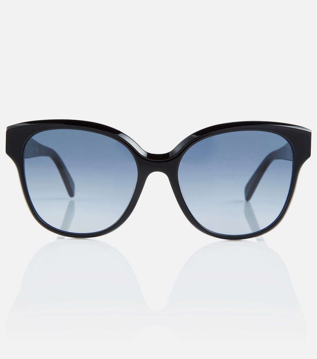 

Круглые солнцезащитные очки Celine, черный
