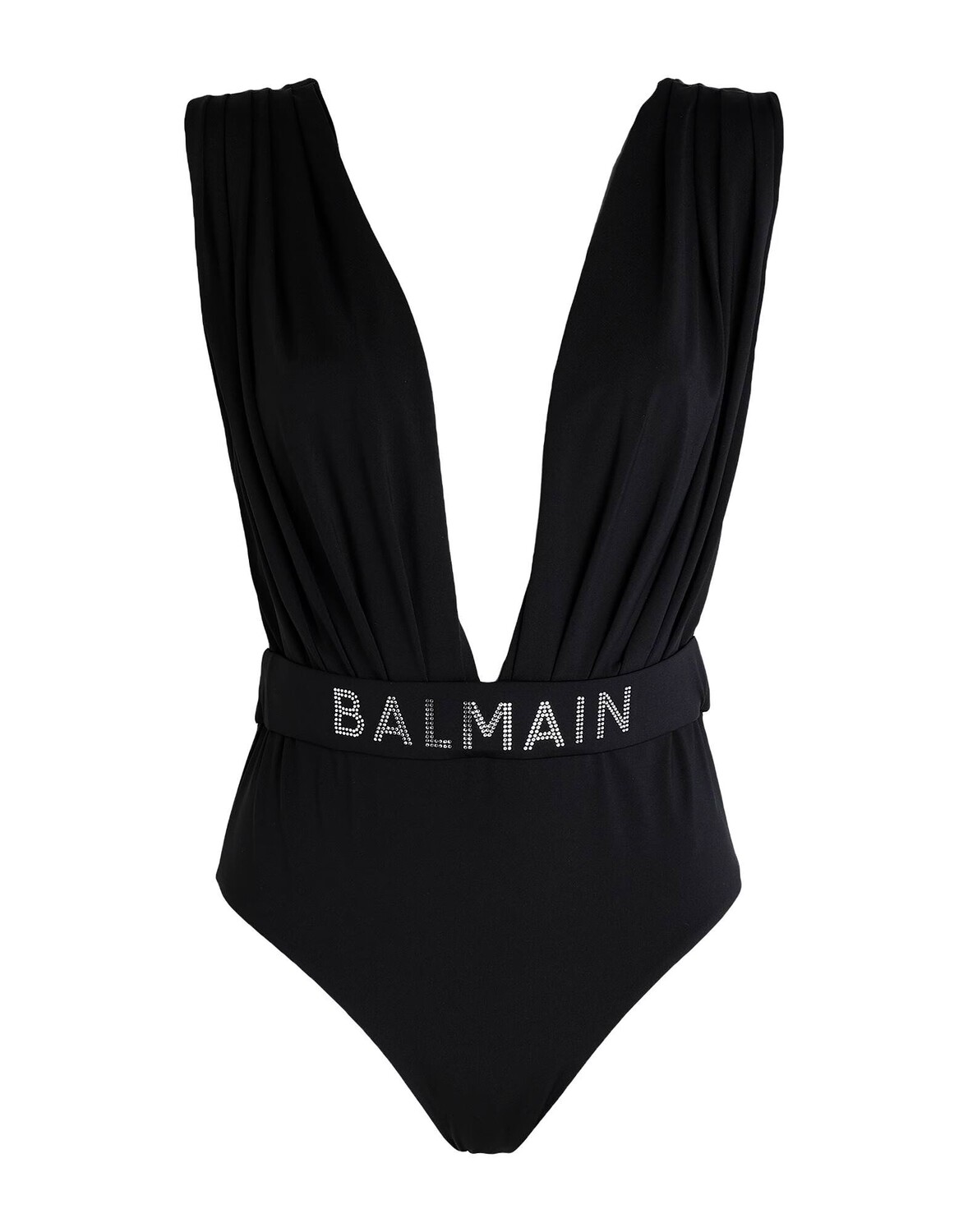

Цельный купальник Balmain, черный