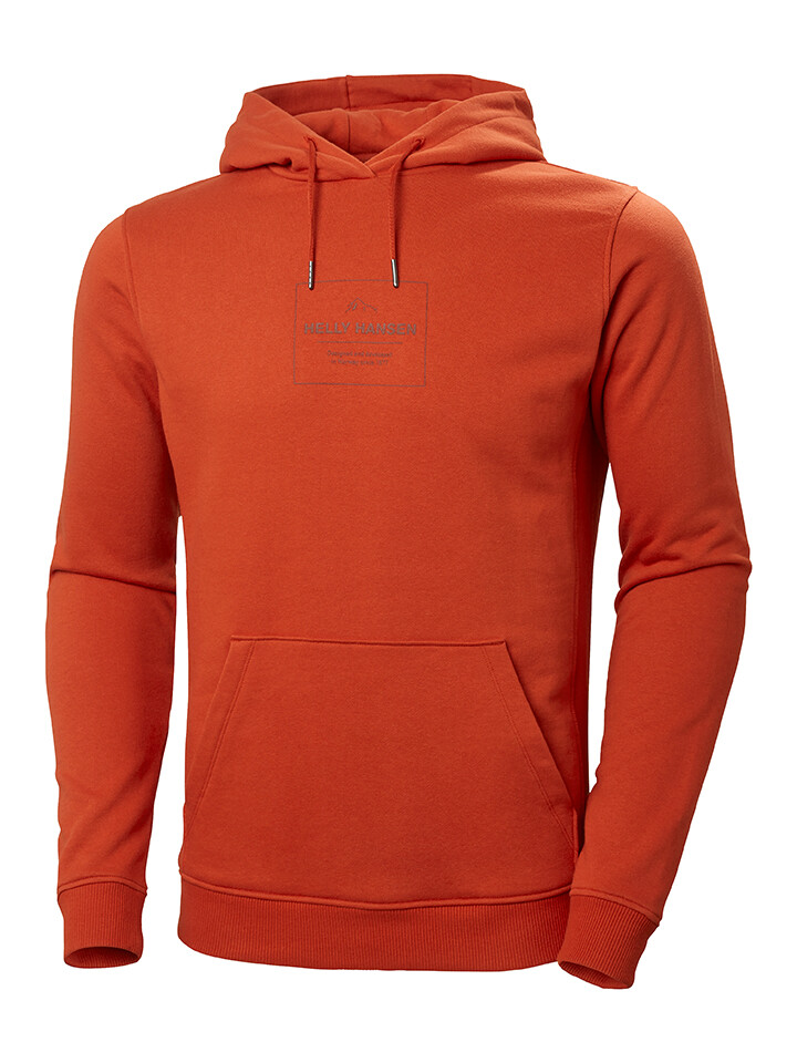 

Толстовка Helly Hansen Hoodie F2F, оранжевый
