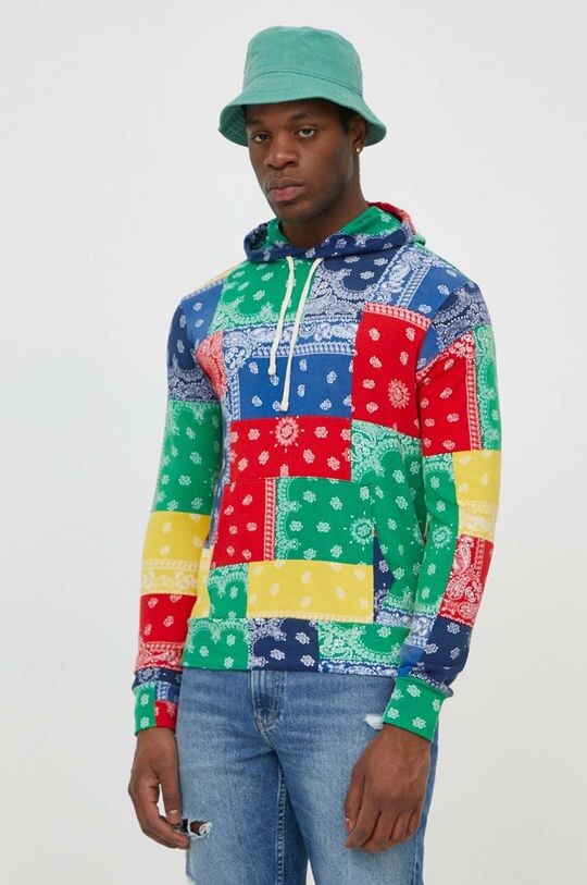 

Хлопковая толстовка Polo Ralph Lauren, мультиколор