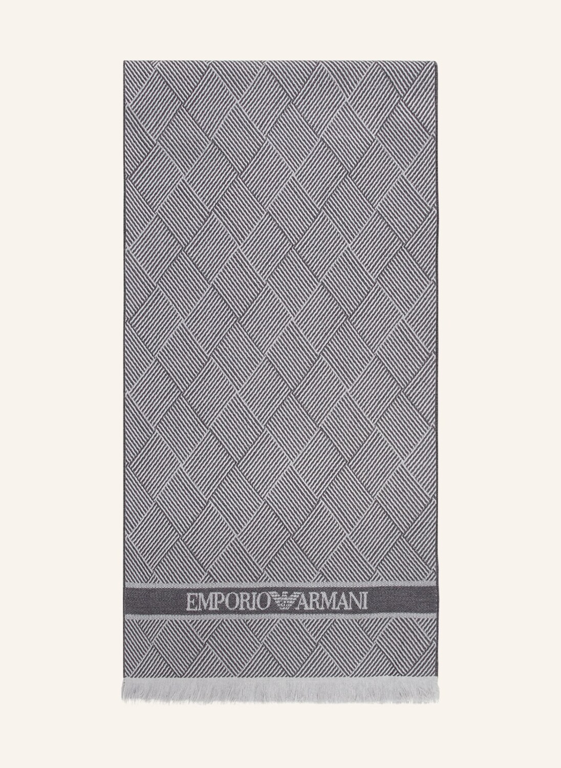 

Шарф EMPORIO ARMANI, серый