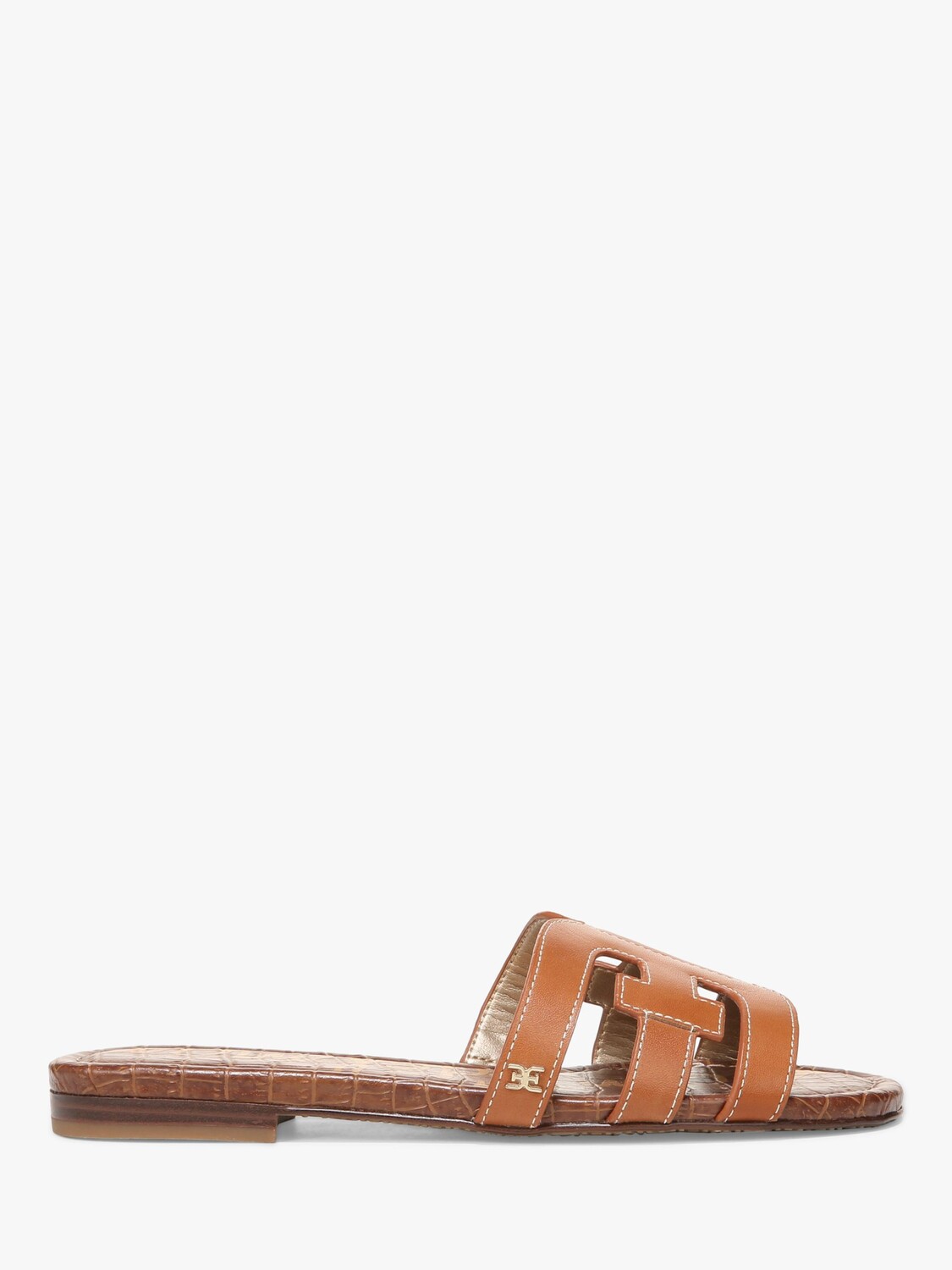 

Кожаные шлепанцы Sam Edelman Bay, седло