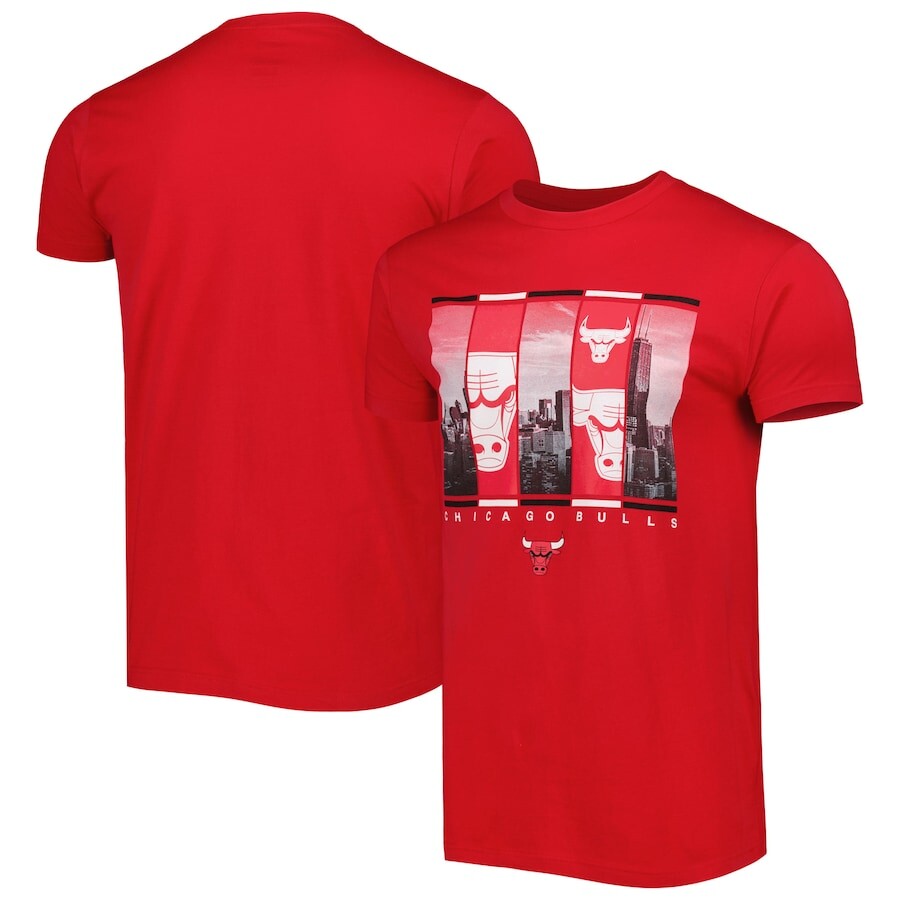 

Футболка с коротким рукавом Stadium Essentials Chicago Bulls, красный