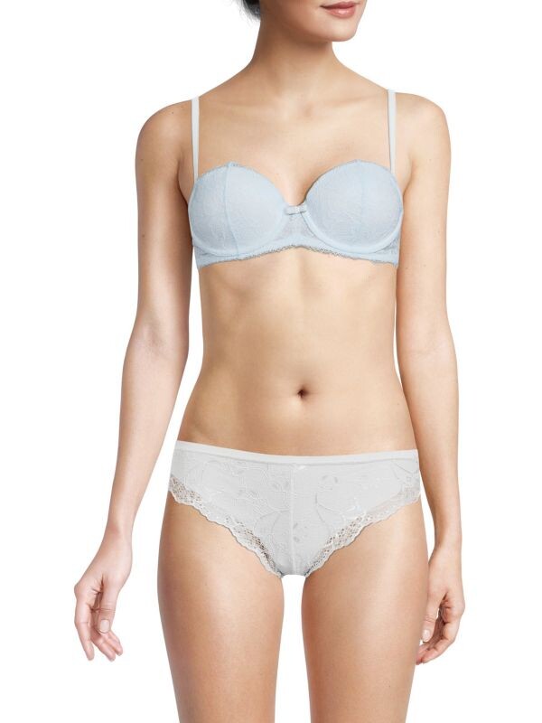 

Кружевной бюстгальтер B. Tempt'D By Wacoal на косточках encounter contour, rose