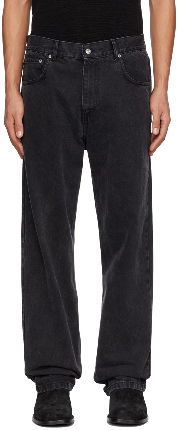 

SSENSE Эксклюзивные черные джинсы Big Papi Second/Layer