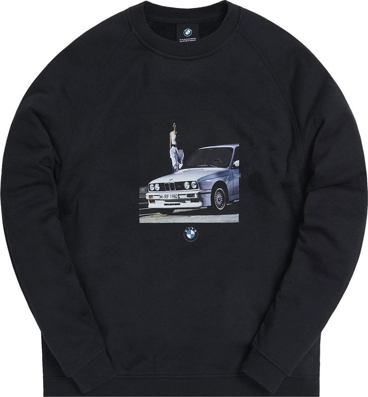 Толстовка Kith For BMW M3 Lifestyle Crewneck 'Black', черный - фото