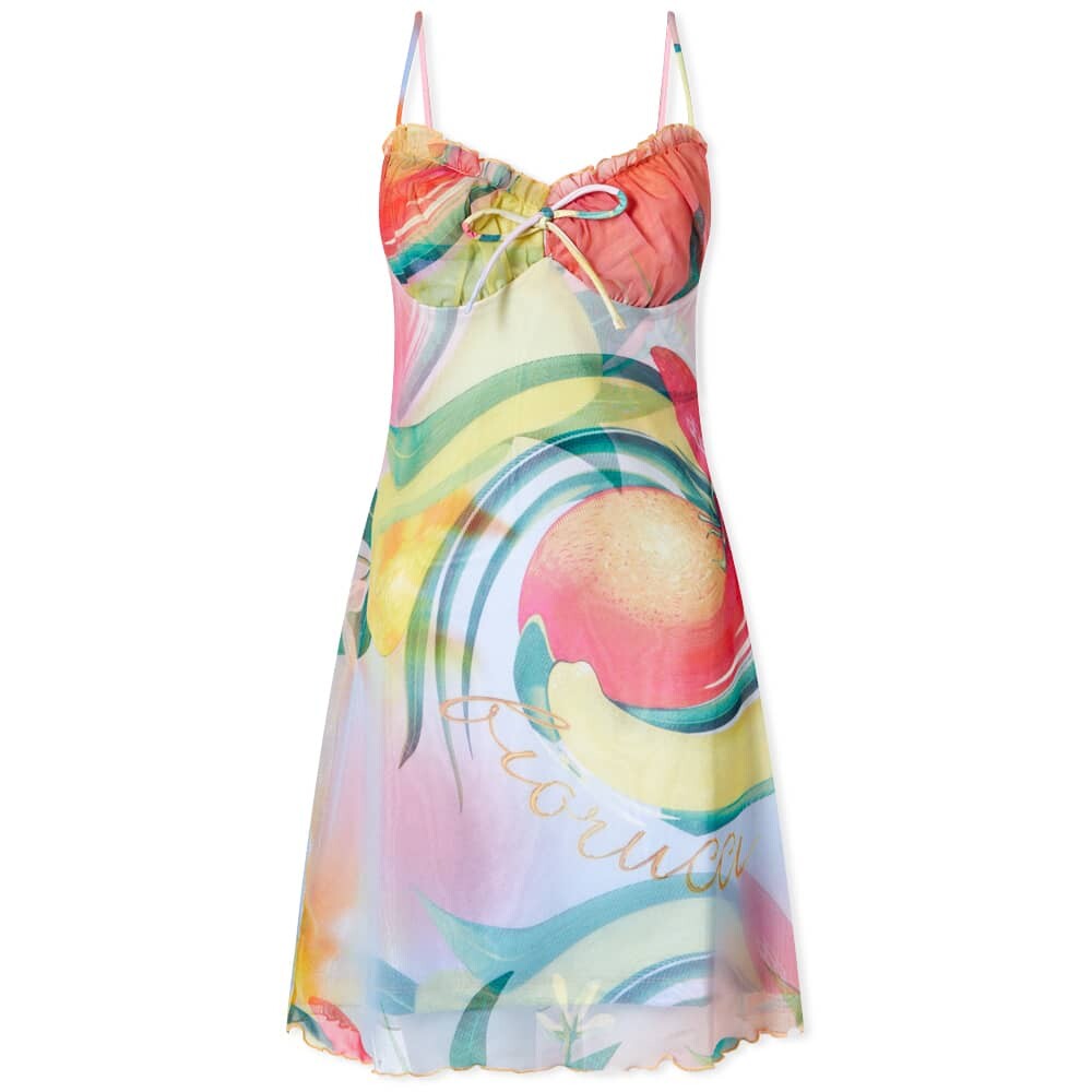 Платье Fiorucci Fruity Balconette Mini Dress платье джемпер angolo dress fiorucci черный