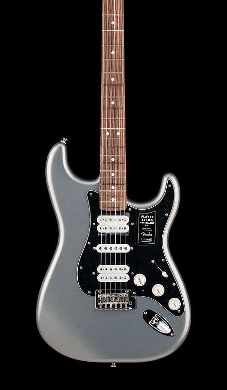 Плеер Fender Stratocaster HSH - серебристый #19624 Player Stratocaster HSH
