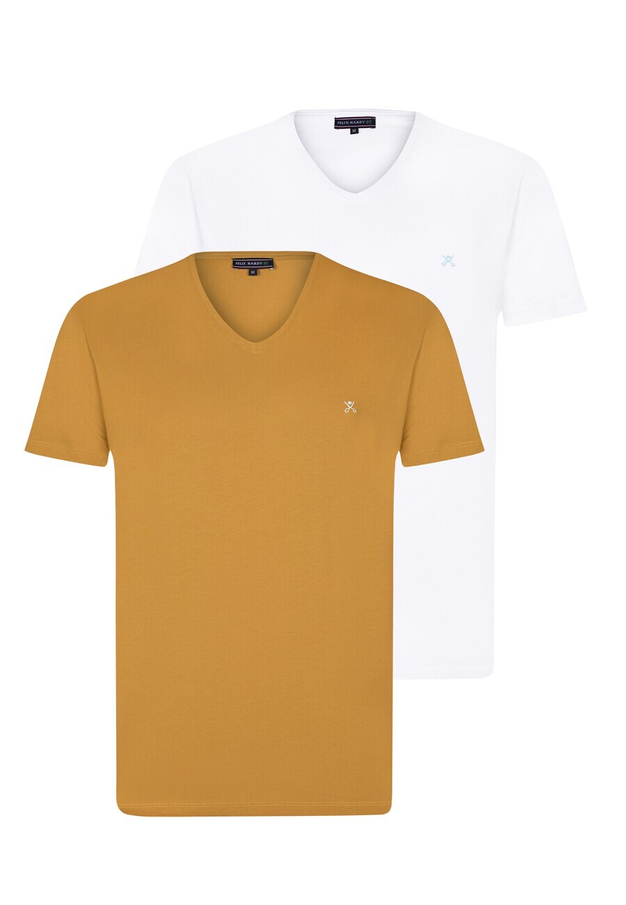 

Футболка Felix Hardy SION, цвет Mustard/White