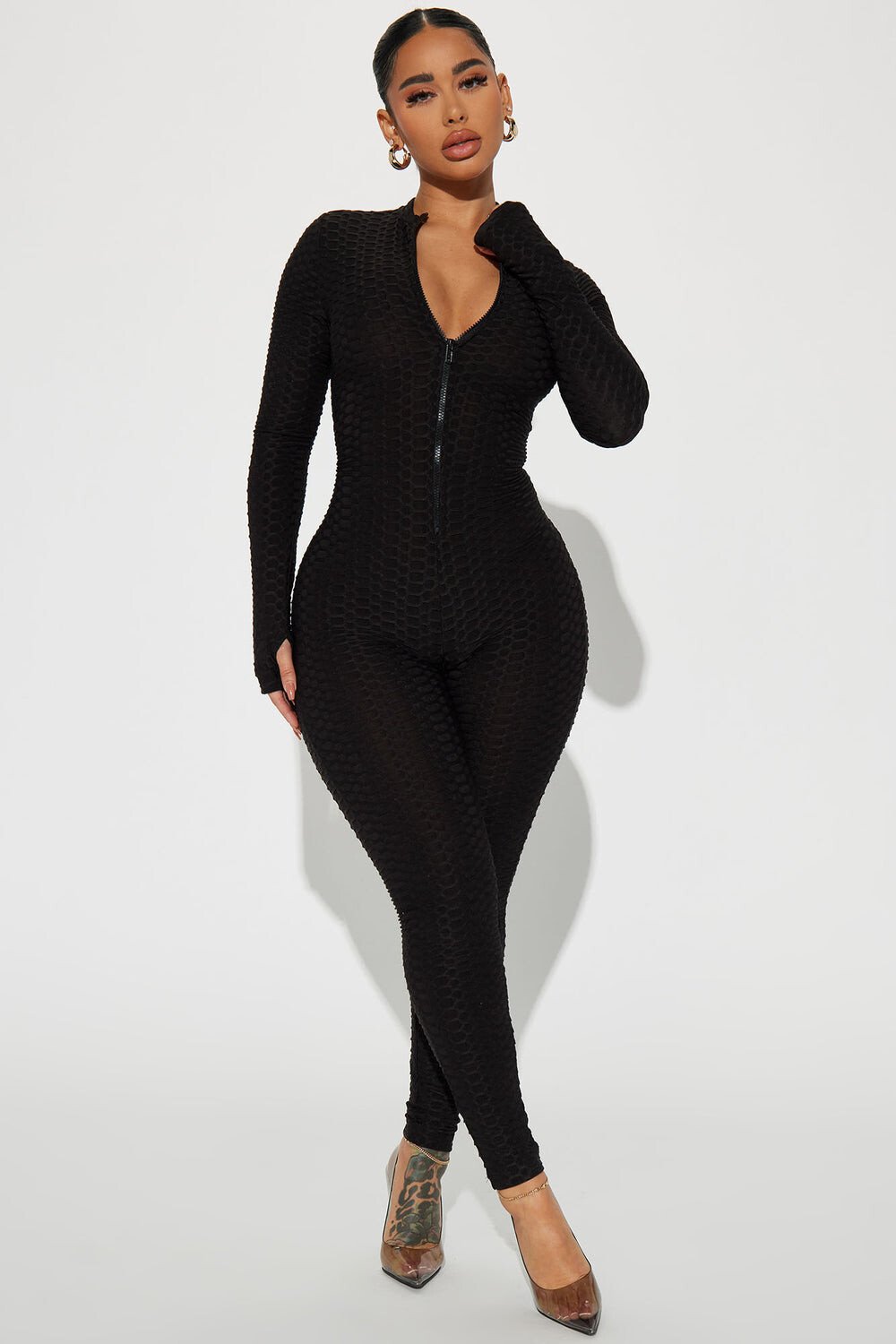 

Комбинезон Fashion Nova J3618, черный