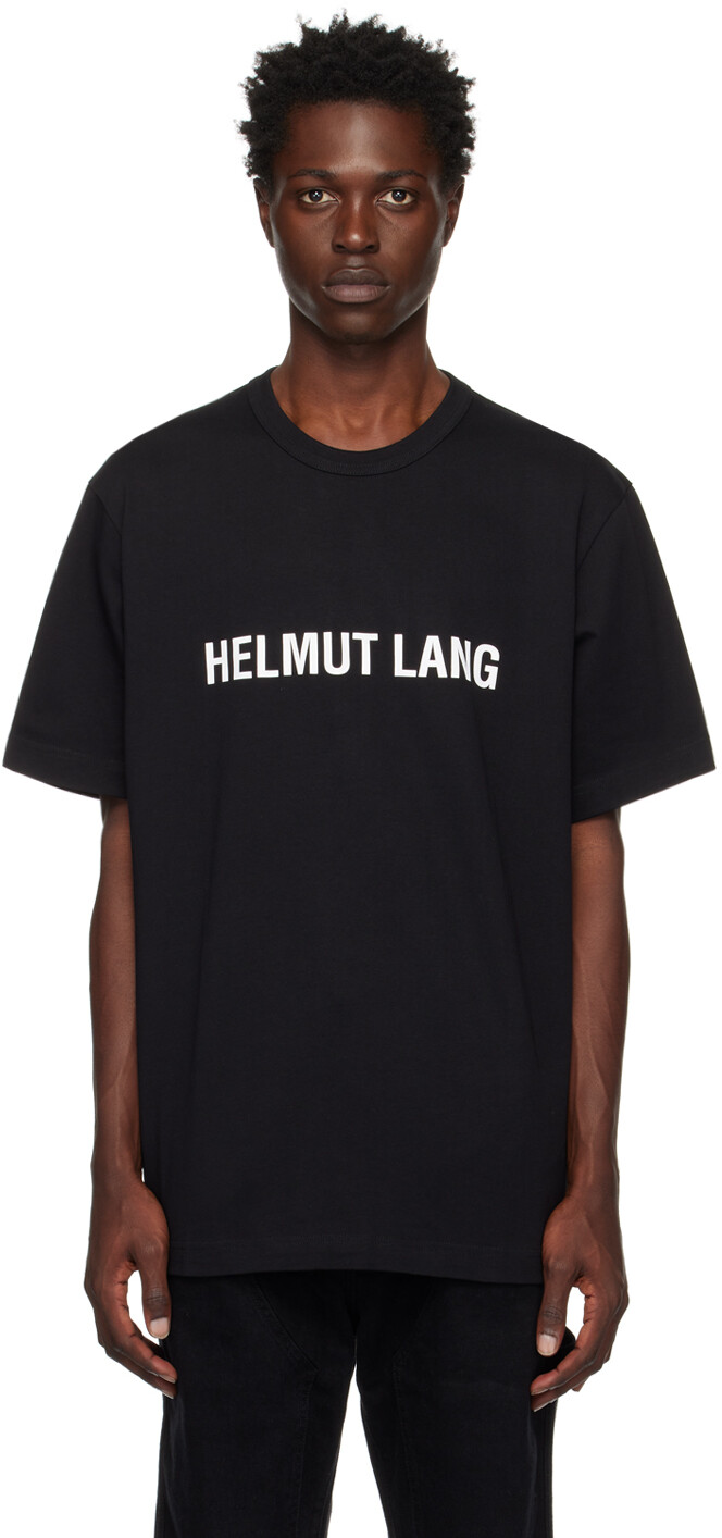

Черная футболка Core Helmut Lang