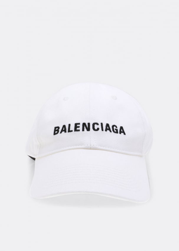 цена Кепка BALENCIAGA Classic baseball cap, белый