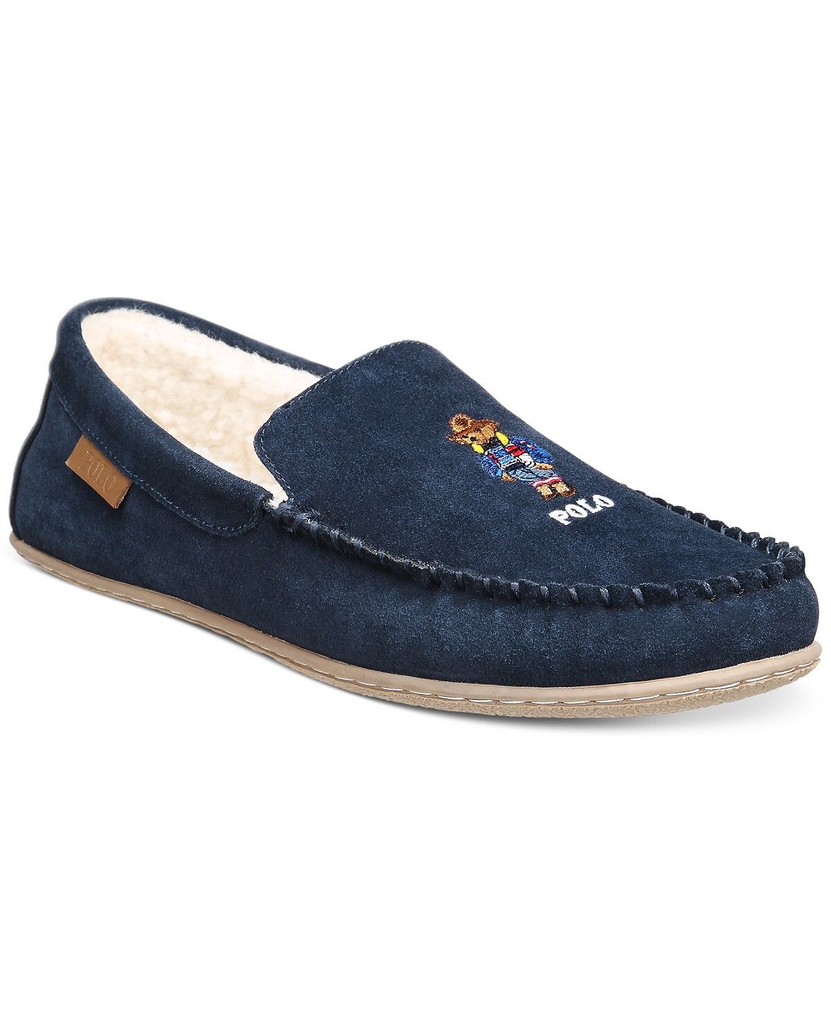 

Мужские тапочки-мокасины Polo Ralph Lauren, синий
