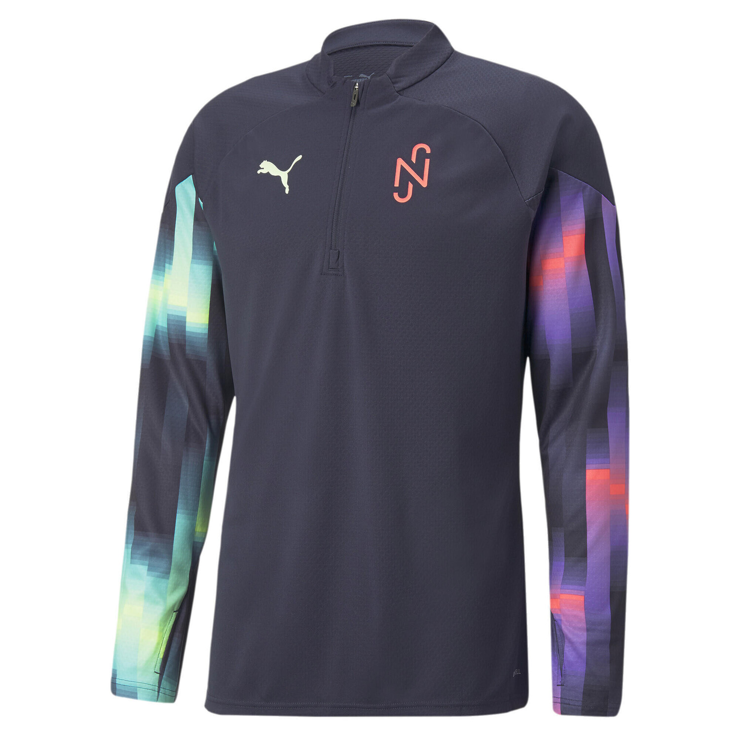 

Мужская футбольная футболка Neymar Jr 24/7 PUMA, черный индиго/цветной/синий