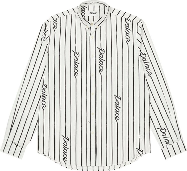

Рубашка Palace Hand Stripe Shirt 'White', белый