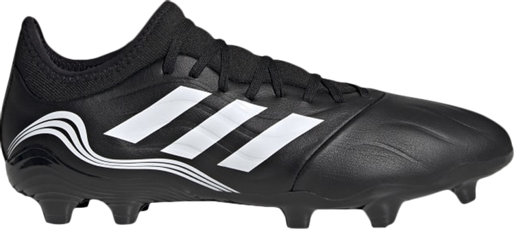 Бутсы Adidas Copa Sense.3 FG 'Black Cloud White', черный бутсы adidas copa sense 3 ll fg gw7391
